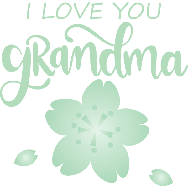 Transparent National Grandparents Day Leaf Shamrock M Petal for Grandmothers Day for National Grandparents Day