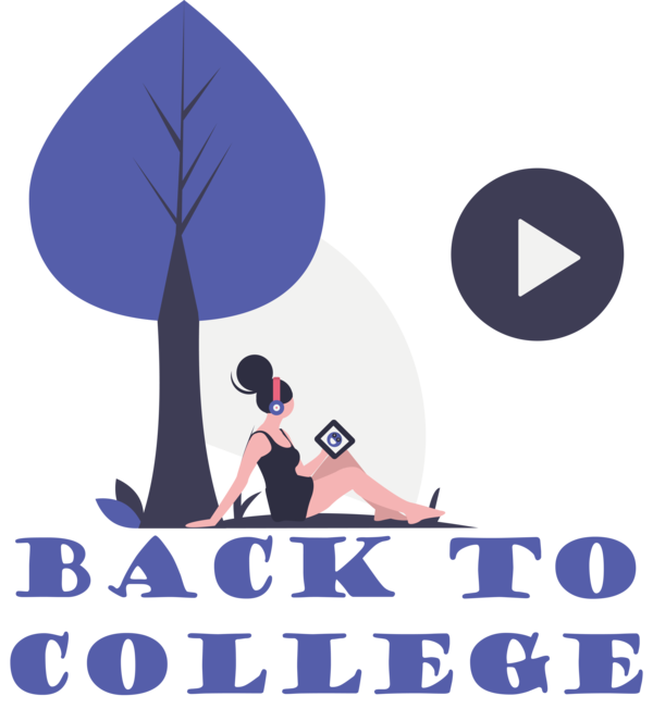 Transparent Back to School Logo Cartoon Line for Back to College for Back To School