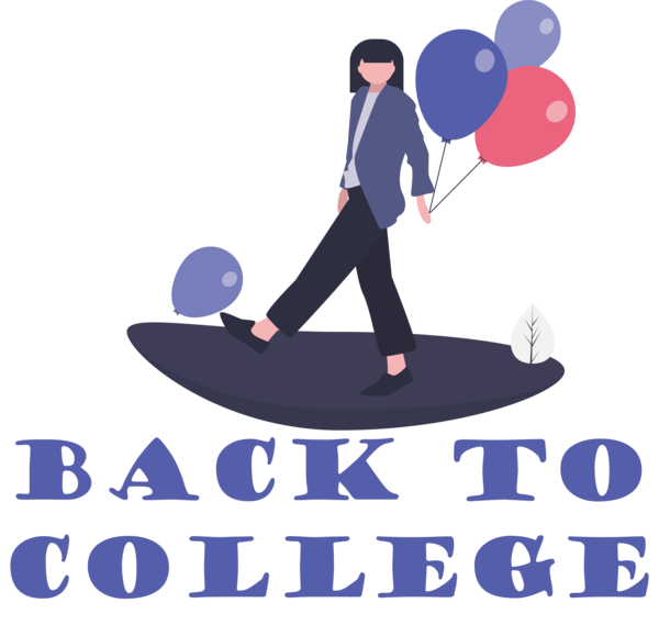 Transparent Back to School Logo Shoe Design for Back to College for Back To School