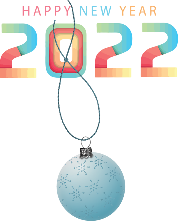 Transparent New Year Line Fashion Font for Happy New Year 2022 for New Year