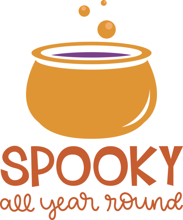 Transparent Halloween Logo Cookware and bakeware Design for Halloween Boo for Halloween