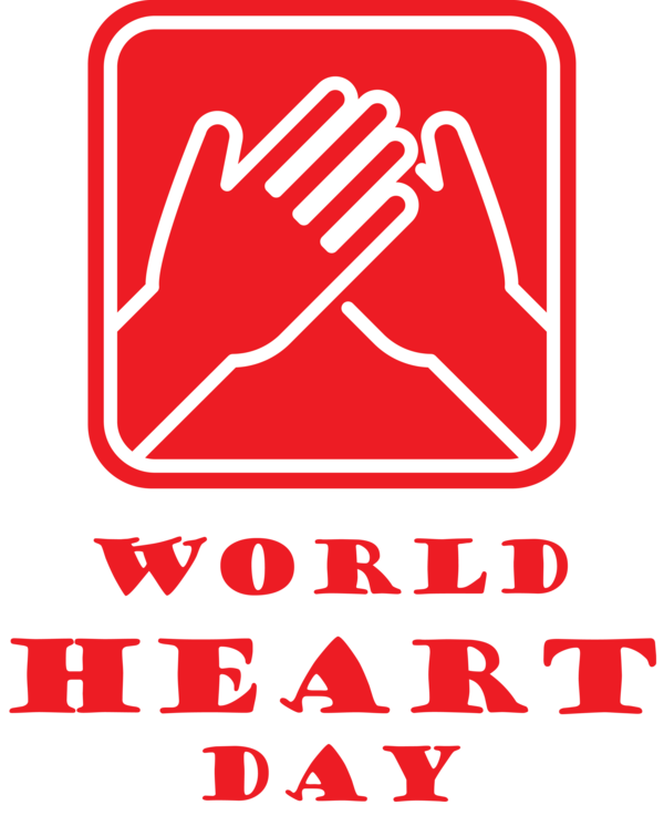 Transparent World Heart Day College of Charleston Logo Red for Heart Day for World Heart Day