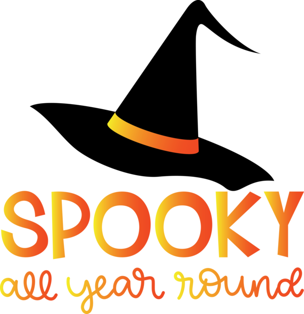 Transparent Halloween Logo Design Line for Halloween Boo for Halloween