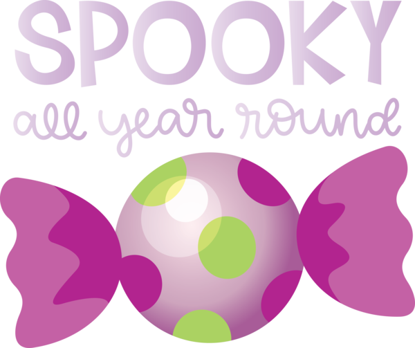 Transparent Halloween Logo Design Flower for Halloween Boo for Halloween