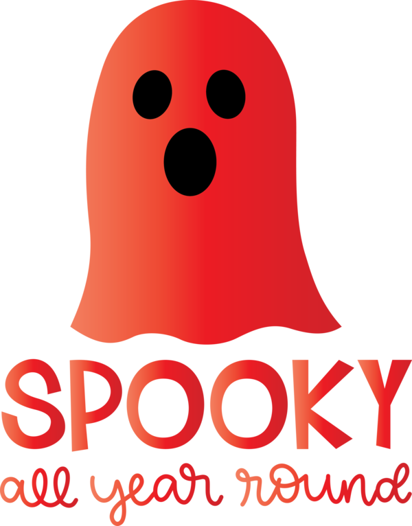 Transparent Halloween Logo Smiley Line for Halloween Boo for Halloween