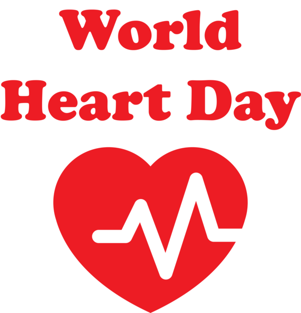 Transparent World Heart Day Logo Aeon Citimart M-095 for Heart Day for World Heart Day
