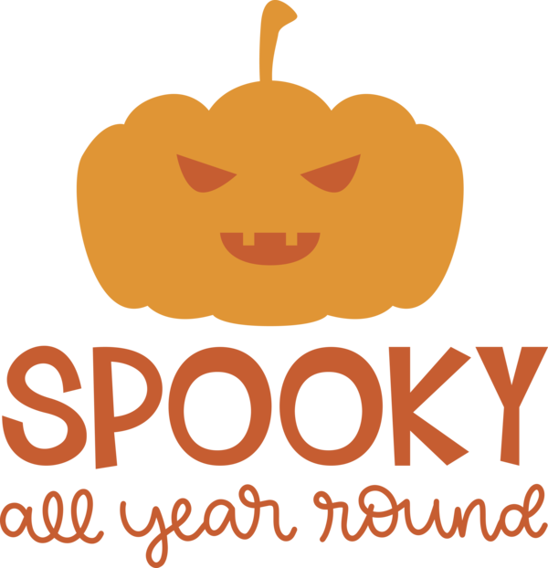 Transparent Halloween Cartoon Logo Line for Halloween Boo for Halloween