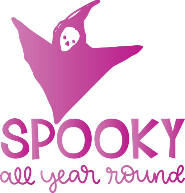 Transparent Halloween Logo Character Design for Halloween Boo for Halloween