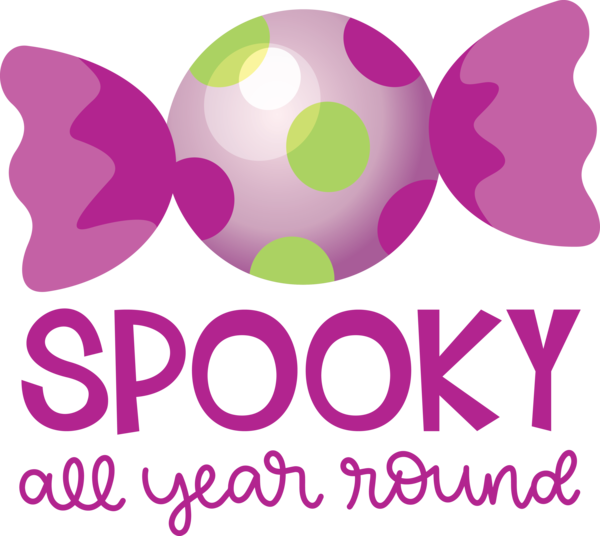 Transparent Halloween Design Logo Flower for Halloween Boo for Halloween