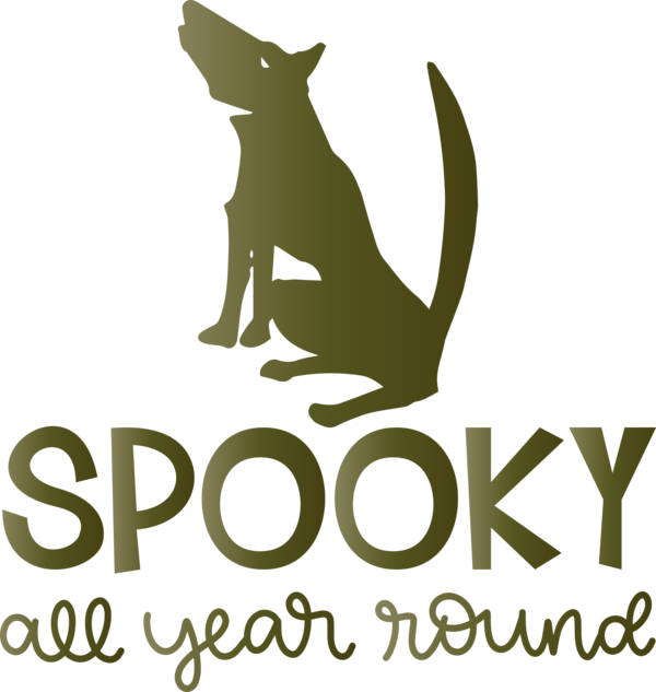 Transparent Halloween Cat Logo Tail for Halloween Boo for Halloween