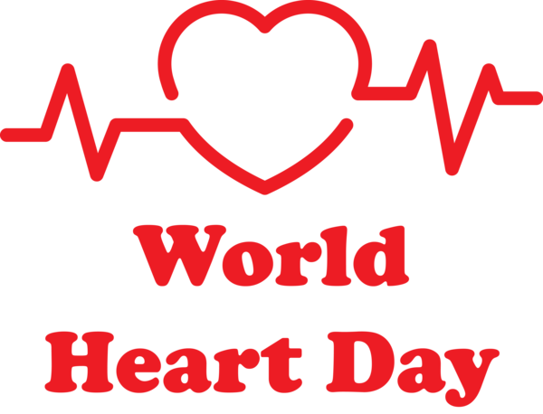 Transparent World Heart Day World Logo M-095 for Heart Day for World Heart Day