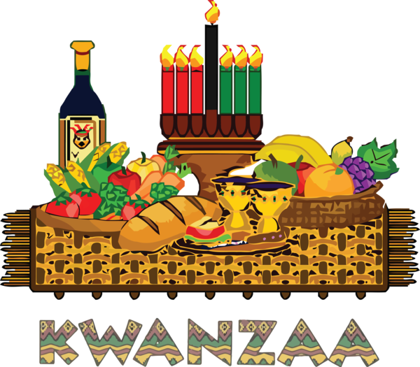 Transparent kwanzaa Logo Creativity Design for Happy Kwanzaa for Kwanzaa