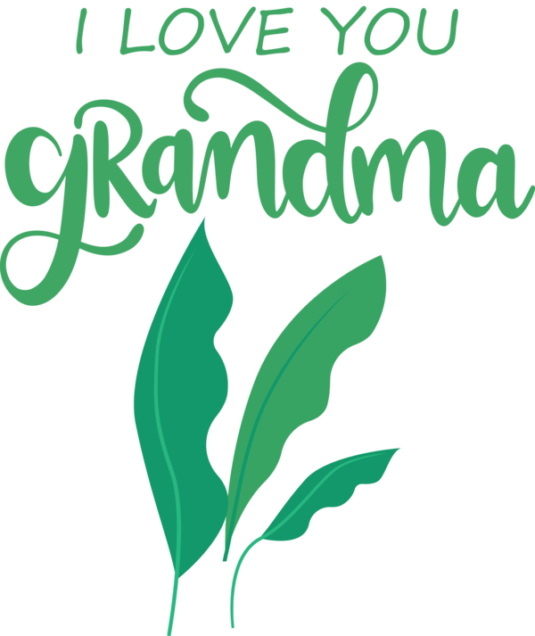 Transparent National Grandparents Day Leaf Plant stem Logo for Grandmothers Day for National Grandparents Day