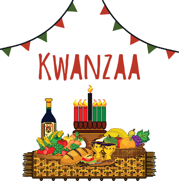 Transparent kwanzaa Kwanzaa Kinara Holiday for Happy Kwanzaa for Kwanzaa