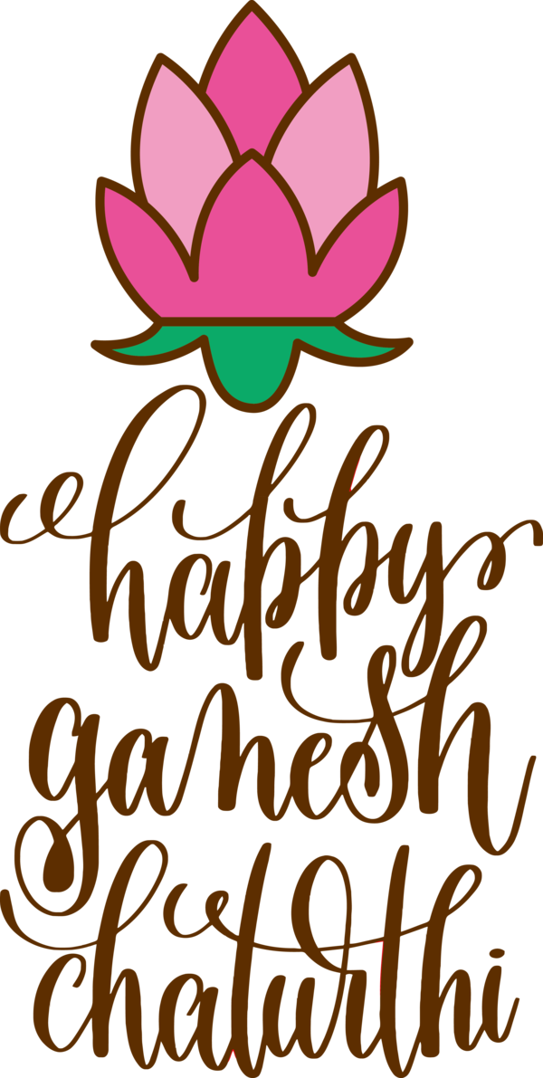 Transparent Ganesh Chaturthi Floral design Leaf Design for Vinayaka Chaturthi for Ganesh Chaturthi
