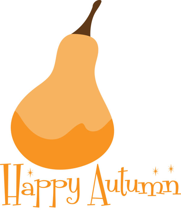 Transparent thanksgiving Logo Pumpkin Plant for Hello Autumn for Thanksgiving