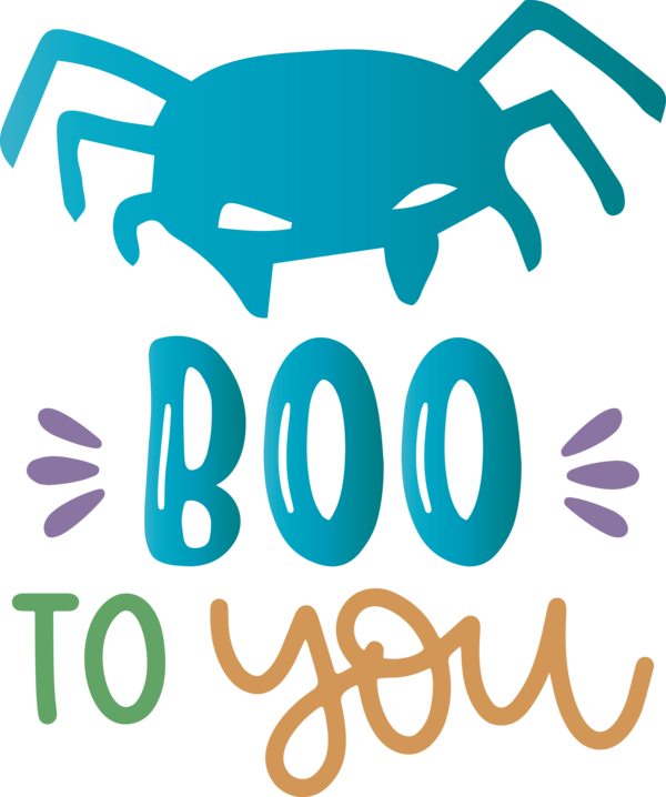 Transparent Halloween Cricut Logo Design for Halloween Boo for Halloween
