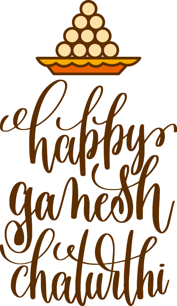 Transparent Ganesh Chaturthi Calligraphy Festival Commodity for Vinayaka Chaturthi for Ganesh Chaturthi