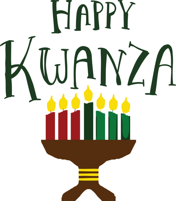 Transparent kwanzaa Logo Line Tree for Happy Kwanzaa for Kwanzaa