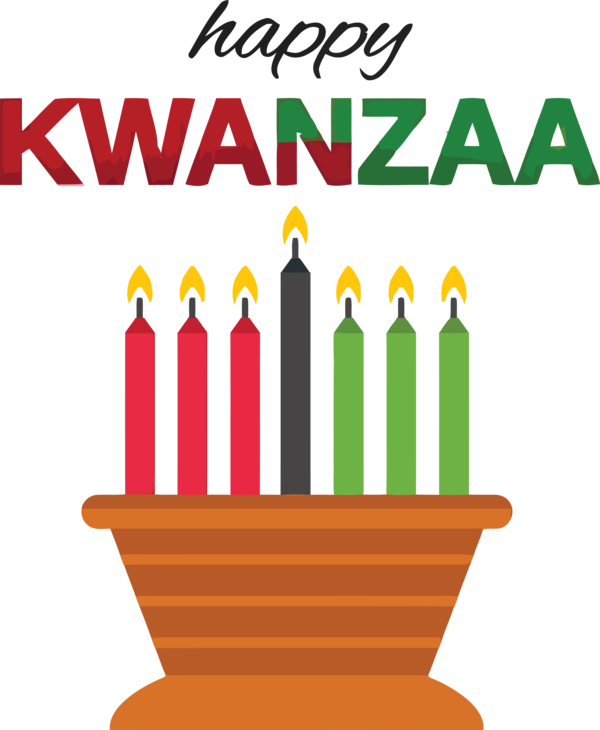 Transparent kwanzaa Line Kiian Digital S.P.A. Meter for Happy Kwanzaa for Kwanzaa
