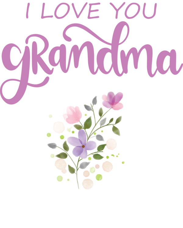 Transparent National Grandparents Day Floral design Cut flowers Flower for Grandmothers Day for National Grandparents Day