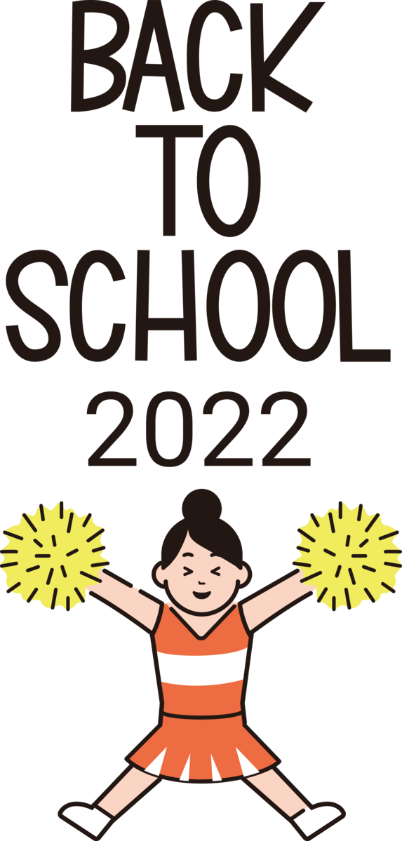 Transparent Back to School Cartoon Yellow Plant for Welcome Back to School for Back To School