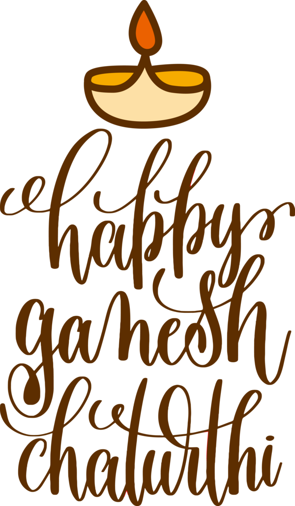 Transparent Ganesh Chaturthi Calligraphy Visual arts Typography for Vinayaka Chaturthi for Ganesh Chaturthi