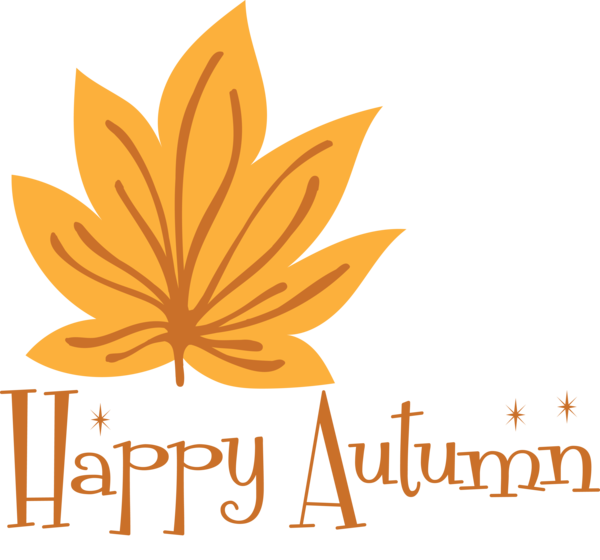 Transparent thanksgiving Leaf Logo Flower for Hello Autumn for Thanksgiving