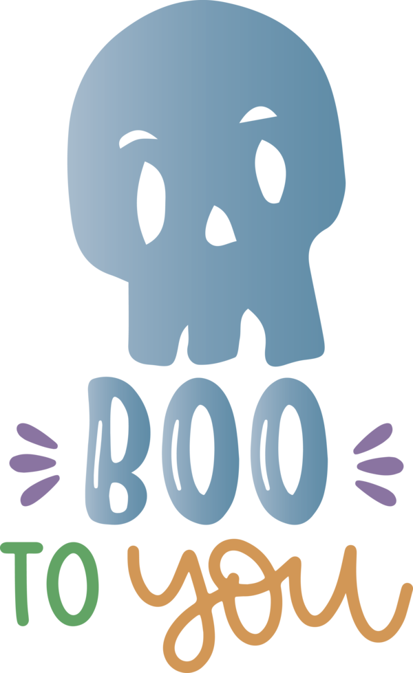 Transparent Halloween Logo Design Purple for Halloween Boo for Halloween
