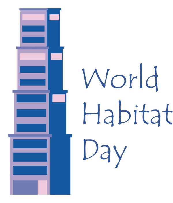 Transparent World Habitat Day Diagram Logo Drawing for Habitat Day for World Habitat Day