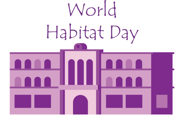 Transparent World Habitat Day Icon Golden spiral Infographic for Habitat Day for World Habitat Day