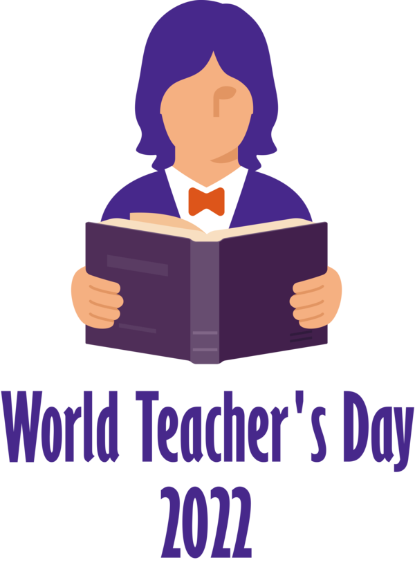 Transparent World Teacher's Day Father  Reading for Teachers' Days for World Teachers Day