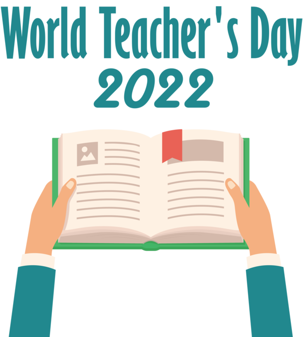 Transparent World Teacher's Day Logo Design Paper for Teachers' Days for World Teachers Day