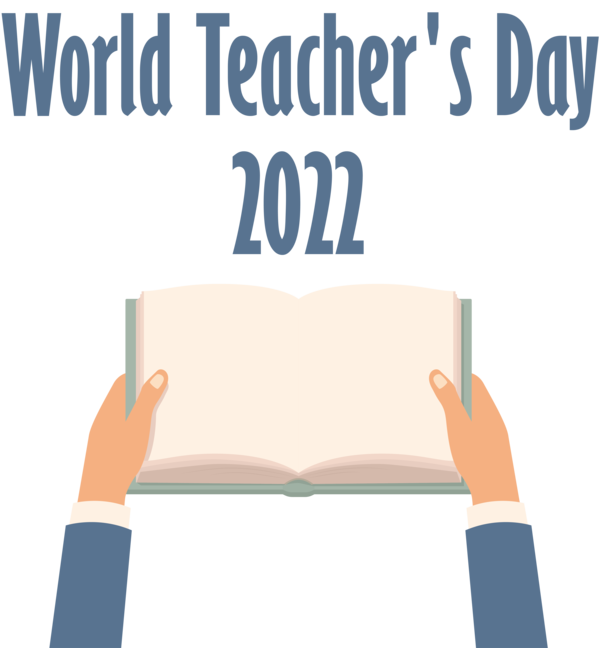 Transparent World Teacher's Day Logo Cartoon Organization for Teachers' Days for World Teachers Day
