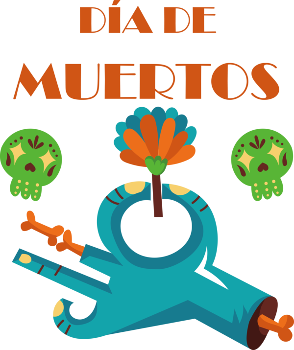 Transparent Day of the Dead Logo Line Tree squirrel for Día de Muertos for Day Of The Dead