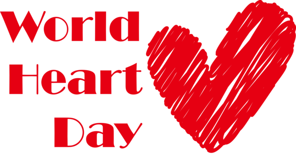 Transparent World Heart Day Logo 095 N Heart for Heart Day for World Heart Day