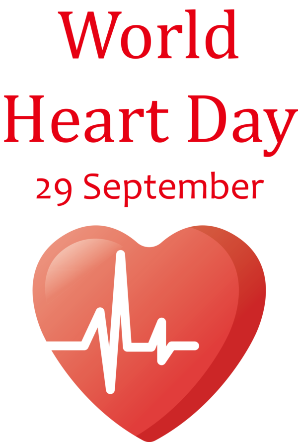 Transparent World Heart Day Valentine's Day 095 N Meter for Heart Day for World Heart Day