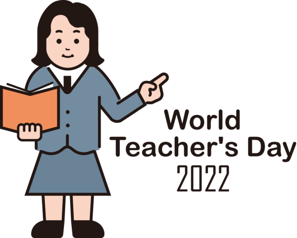 Transparent World Teacher's Day Web design Design Text for Teachers' Days for World Teachers Day