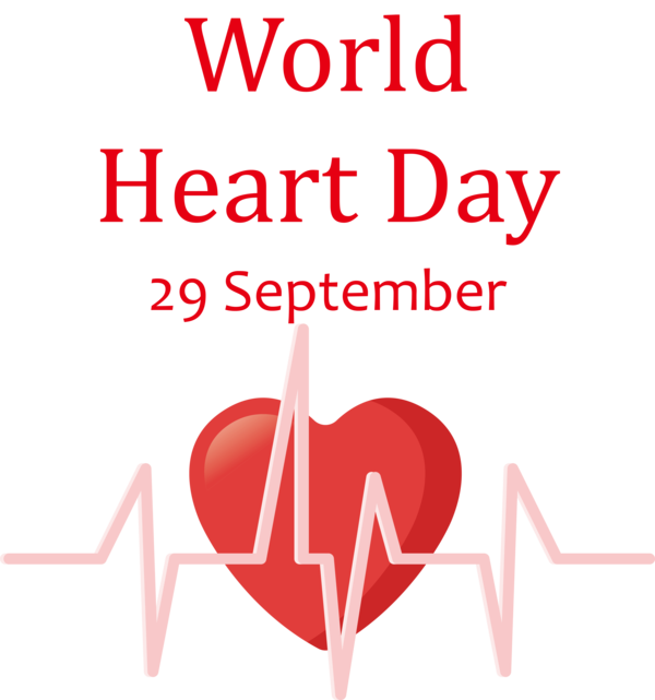 Transparent World Heart Day Logo Human body 095 N for Heart Day for World Heart Day