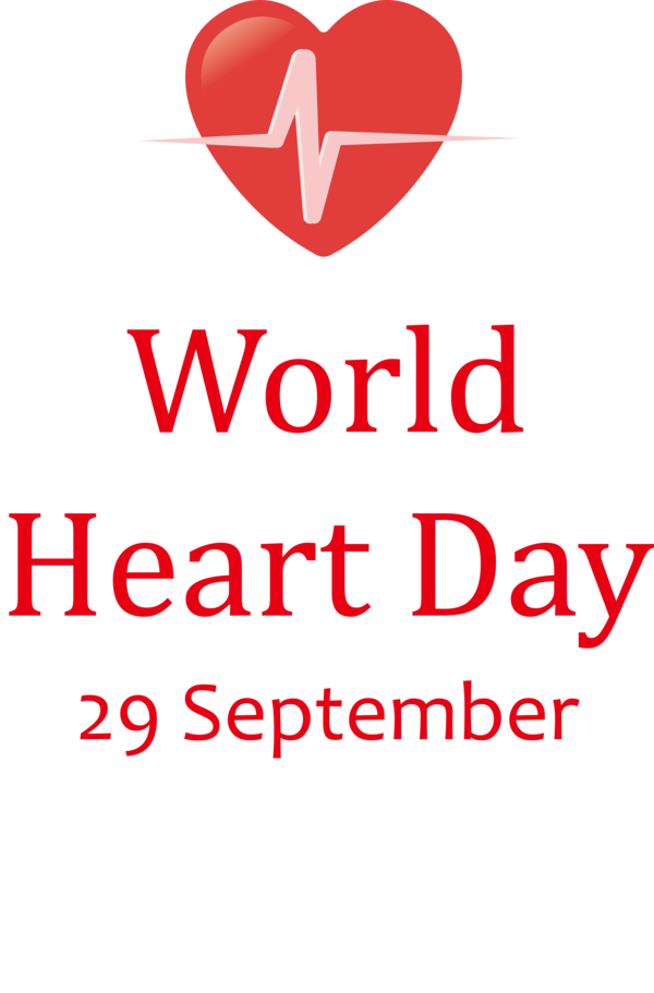 Transparent World Heart Day Ōshima Island Oshima 095 N for Heart Day for World Heart Day