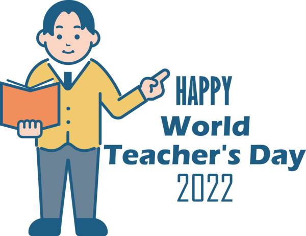 Transparent World Teacher's Day World Logo Smile for Teachers' Days for World Teachers Day