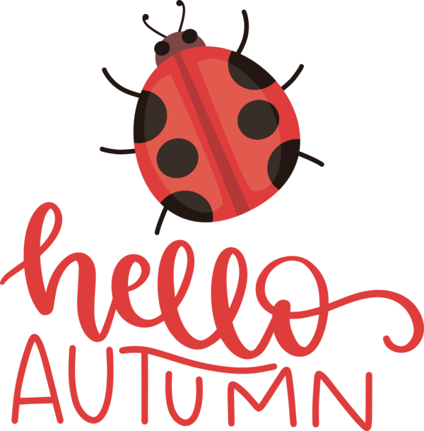 Transparent thanksgiving Insects Logo Design for Hello Autumn for Thanksgiving