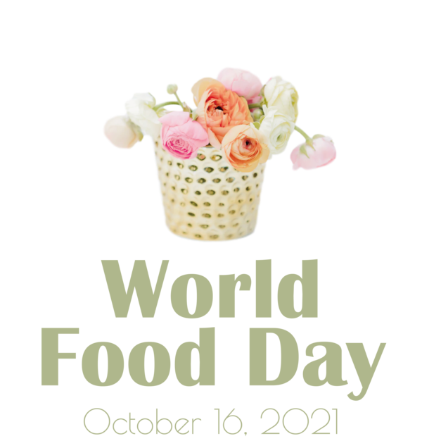 Transparent World Food Day Cut flowers Floral design Flower for Food Day for World Food Day