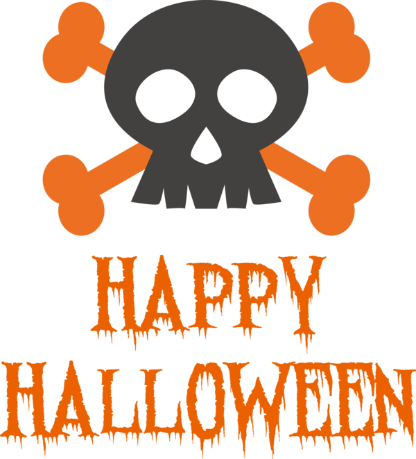 Transparent Halloween Cartoon Logo Line for Happy Halloween for Halloween