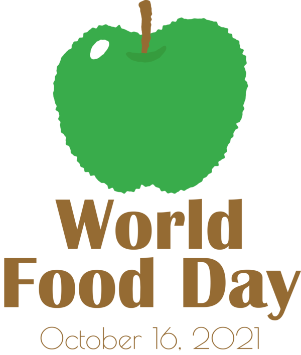Transparent World Food Day Leaf Logo Green for Food Day for World Food Day