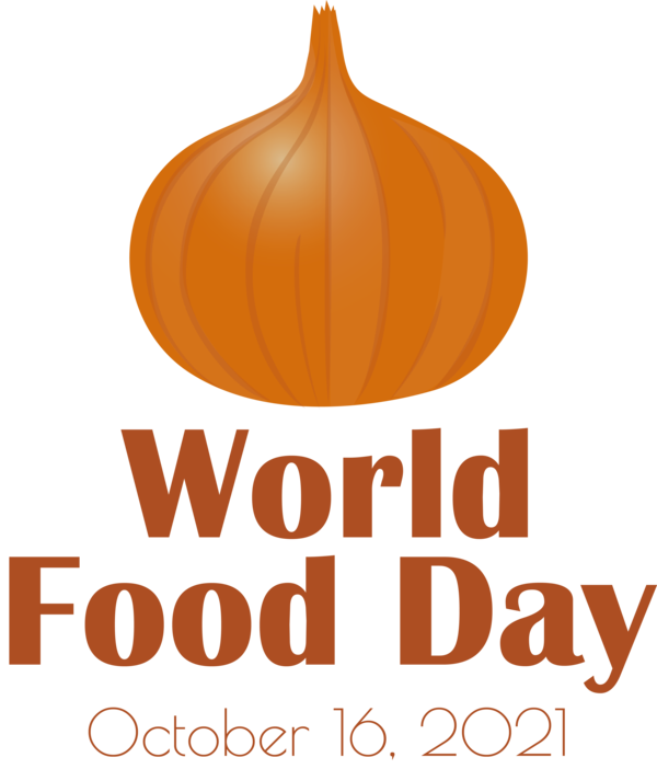 Transparent World Food Day Logo Pumpkin Commodity for Food Day for World Food Day