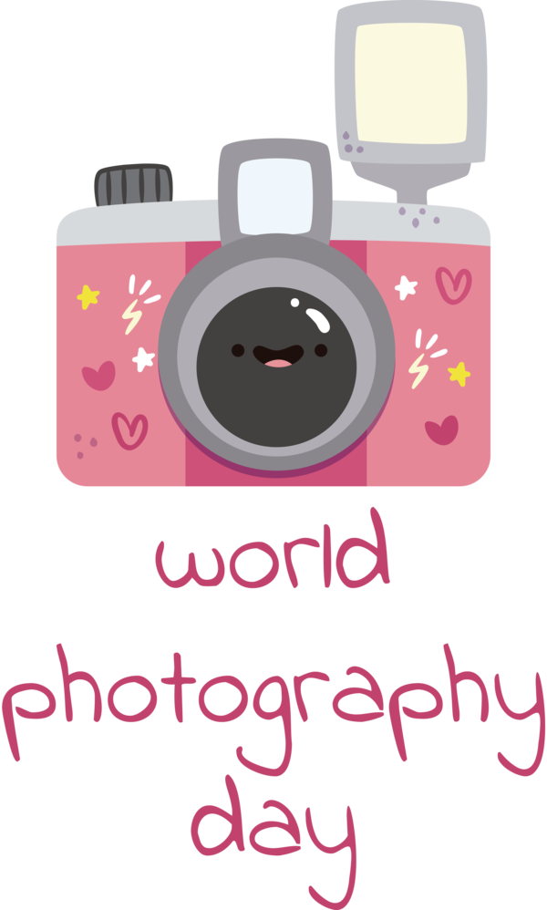 Transparent World Photography Day Camera Camera Flash Icon for Photography Day for World Photography Day
