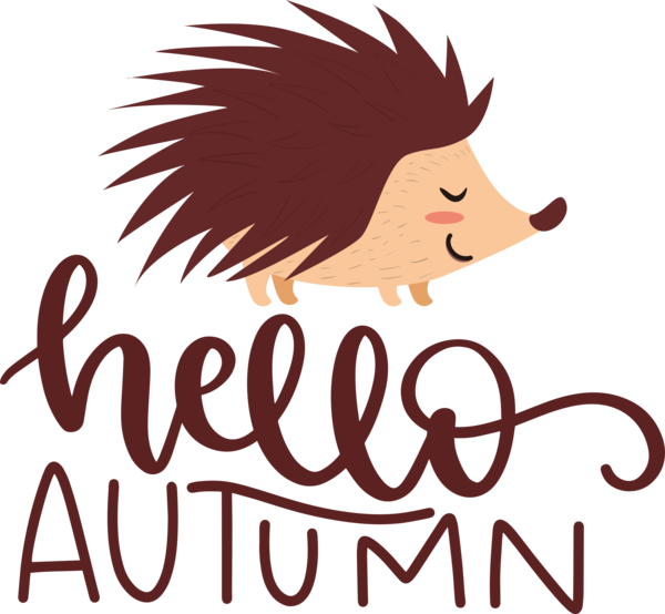 Transparent thanksgiving Logo Cartoon Character for Hello Autumn for Thanksgiving