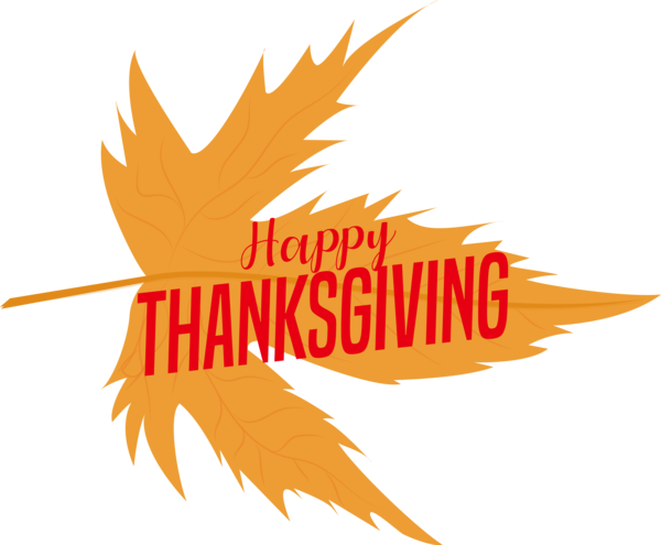 Transparent Thanksgiving Leaf Logo Christmas Day for Happy Thanksgiving for Thanksgiving