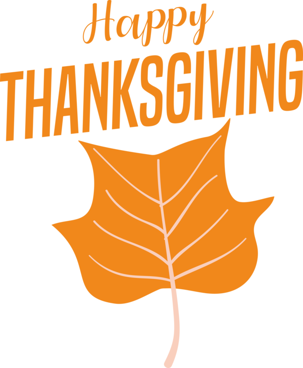 Transparent Thanksgiving Leaf Line Tree for Happy Thanksgiving for Thanksgiving